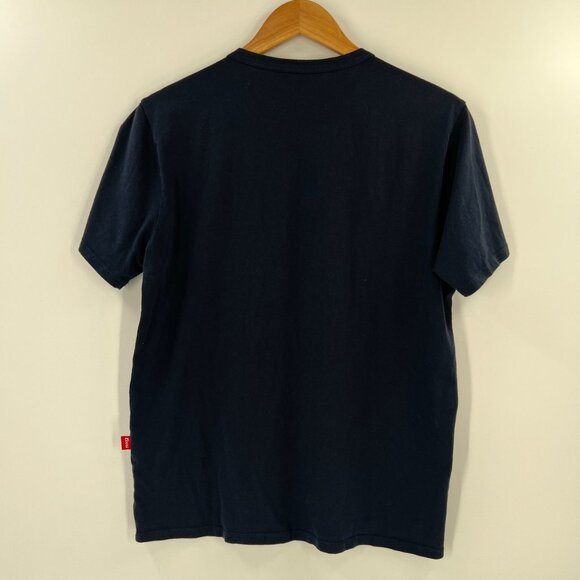 Huckberry Coors Banquet T-Shirt M Navy Blue Graphic Tee Logo Made in USA - Picture 2 of 11